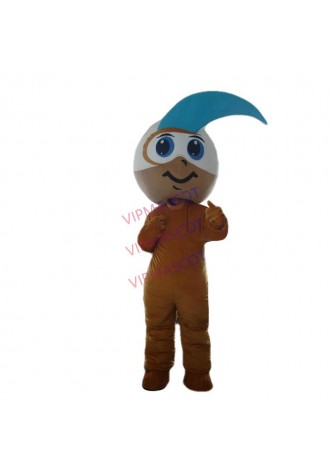 New Foam Adult cartoon character lovely brown doll Mascot Costume fancy dress party costumes adult size