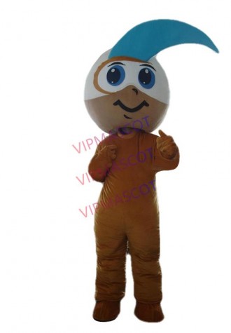 New Foam Adult cartoon character lovely brown doll Mascot Costume fancy dress party costumes adult size