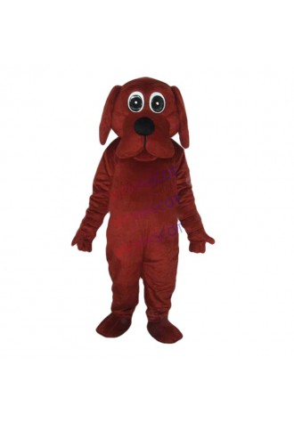 New arrival Cute Adult dark brown dog mascot fancy dress costumes Halloween party costumes adult size