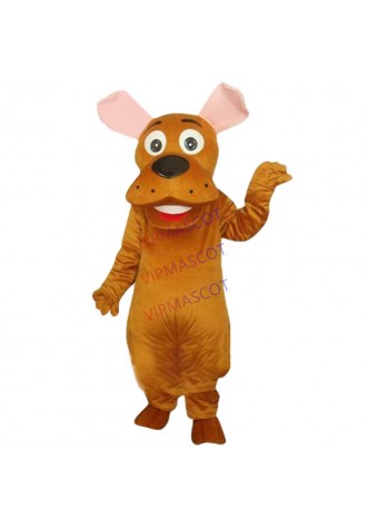 Cute Hot sale Cartoon Character Adult Brown Dog Dress cosplay Halloween  Party Costume