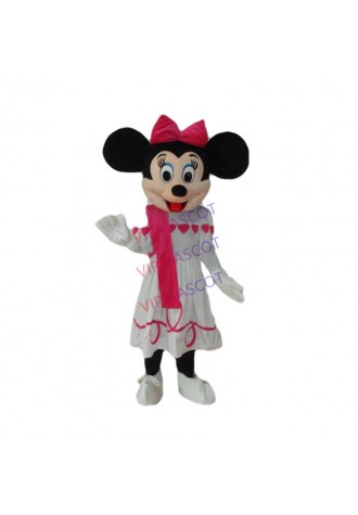 New arrival Cute Adult fashion Miss.mouse mascot fancy dress costumes Halloween party costumes