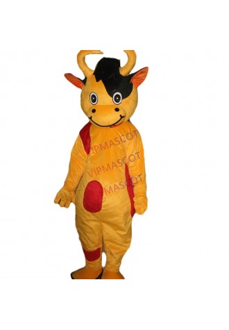 New arrival Cartoon Character New Professional New Cow Fancy Dress Mascot Costume