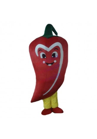 New Cute Cartoon Character Adult Red Hot Chili Peppers Dress cosplay Halloween  Party Costume