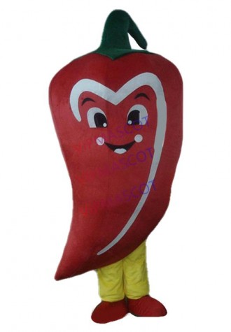 New Cute Cartoon Character Adult Red Hot Chili Peppers Dress cosplay Halloween  Party Costume