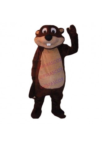 Cute Hot sale Cartoon Character Adult Beaver Dress cosplay Halloween  Party Costume