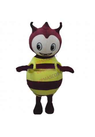 Hot sale Foam new Cartoon Character lovely bee mascot Costume fancy dress costume Adult size