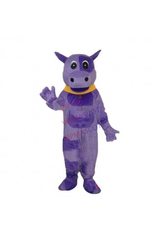 Foam Custom made Cartoon Character Adult customized Purple Cow Dress cosplay Halloween  Party Costume