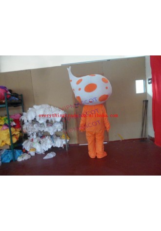 Hot sale Cartoon Character Adult cute big head doll Mascot Costume fancy dress party costume