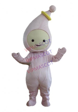 Hot sale Foam Cartoon Character Adult lovely pink baby Mascot Costume fancy dress party costume