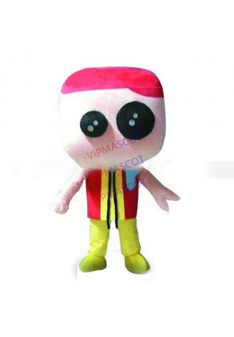 Hot sale Cute Cartoon Character Adult lovely big head doll Mascot Costume fancy dress Halloween party costume