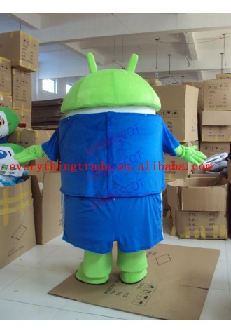 Hot selling  Cute Cartoon Character Adult lovely blue doll Mascot Costume fancy dress party costume adult size