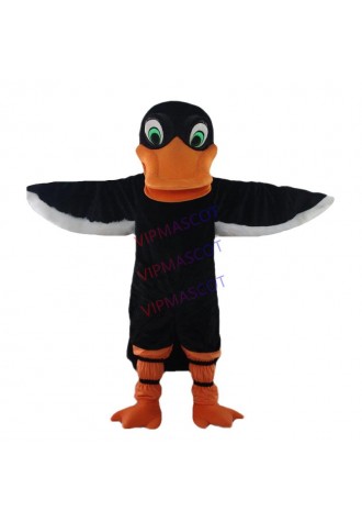 New arrival Foam Cartoon Character Professional New Style Black Duck Fancy Dress Mascot Costume