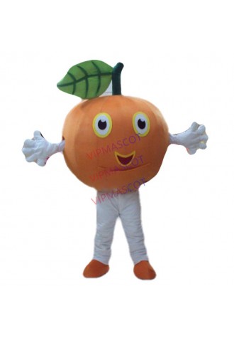 New arrival Cute Adult lovely orange mascot fancy dress costumes cartoon party costumes adult size
