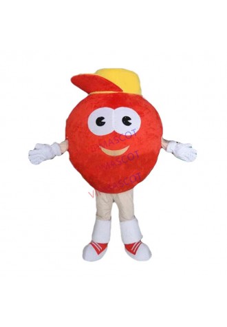 Hot sale Character Adult cuteRed eggs Mascot Costume fancy dress Halloween party costume