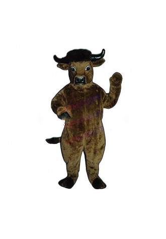 Hot sale Foam Cartoon Character Adult lovely Bull Mascot Mascot Costume fancy dress Halloween party costume