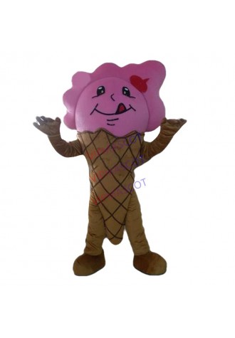 Hot sale Adult  ice cream mascot costume food mascot cartoon characters party costumes animal costume