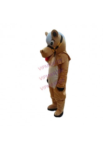 New arrival Foam Cartoon Character Production selling new edition Horse Adult Mascot Costume