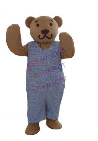 Hot sale Cute Adult New cute Bear Mascot Costume with Love Heart Bear Fancy Dress Christmas Costume