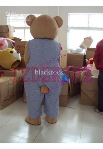 Hot sale Cute Adult New cute Bear Mascot Costume with Love Heart Bear Fancy Dress Christmas Costume