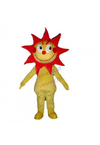 Hot selling Cute Adult cute Accept custom lovely plant sunflowers Mascot Costume Fancy Dress Halloween