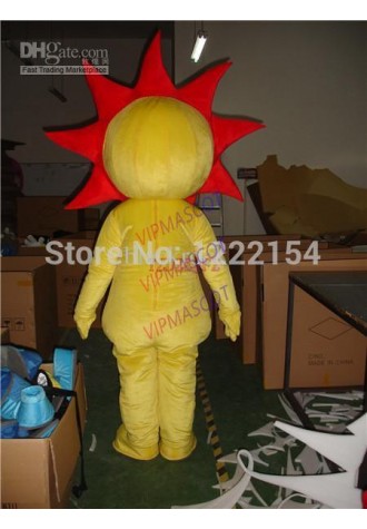 Hot selling Cute Adult cute Accept custom lovely plant sunflowers Mascot Costume Fancy Dress Halloween