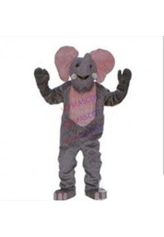 Hot selling Cute Adult cute cartoon mascot plush clothing Elephant adult size customization Halloween