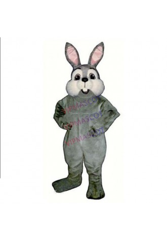 Hot selling Cute Adult cute grey rabbit mascot plush adult size customization Halloween