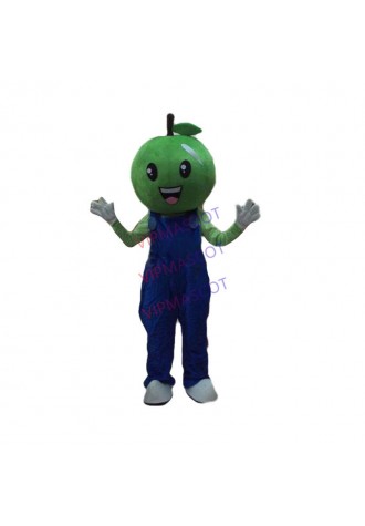 Hot selling Adult cute green apple Cartoon Character Costume mascot festive costumes