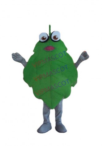 Hot selling Cute Adult cute Accept custom high quality humorous plant leaves boy Mascot Costume Fancy Dress