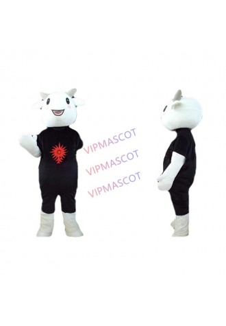 Hot selling Foam Adult cute High quality black goat and mascot costumes cartoon character Halloween mascot costumes