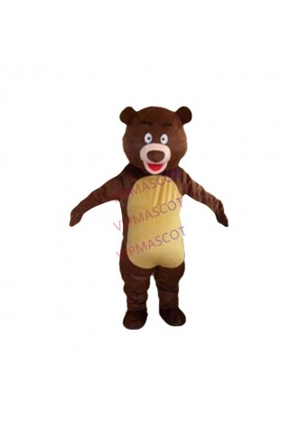 cosplay costumes  Brown Bear Mascot Costume Fancy Dress Adult Size