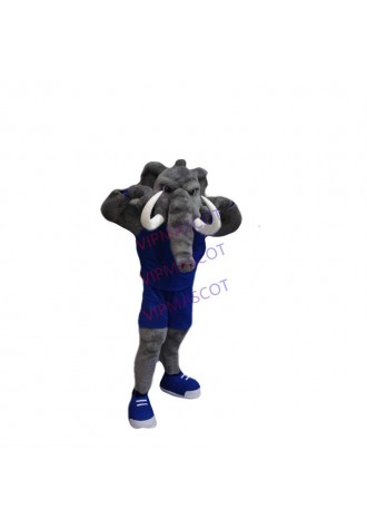 High Quality Grey Mastadon Elephant Mascot Costume Elephant Theme Anime Cosplay Costumes Carnival Fancy Dress Mascotte Kits