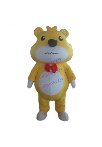 Latest high quality popular happy bear mascot costumes Holiday special clothing