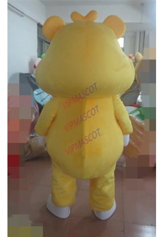 Latest high quality popular happy bear mascot costumes Holiday special clothing