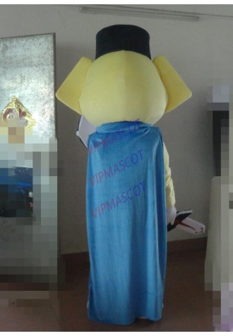 shooting yellow dog taking a sword mascot costume adult dog costume for Halloween party event