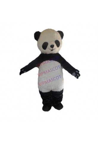 advertising mascot SUPER CUTE GIANT PANDA MASCOT COSTUMES High quality Animal mascot customized carnival mascot costumes