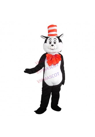 Seuss the cat in the hat mascot costume FANCY DRESSS 100% THE SAME AS THE PICTURE
