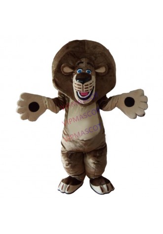 Huge Quality Lion Mascot Costume Cartoon Outfit Suit Free Shipping Adult Size
