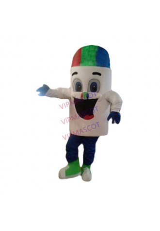 Advertising ICE CREAM Cone Snowcone Mascot Costume Adult Cartoon character icecream theme Carnival Cosply Anime Fancy Dress 1744