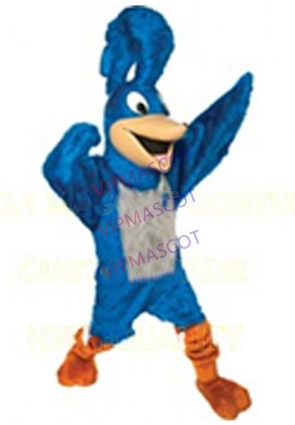 blue roadrunner mascot costume adult plush roadrunner theme anime cosply costumes mascotte fancy dress kits for sport 2089