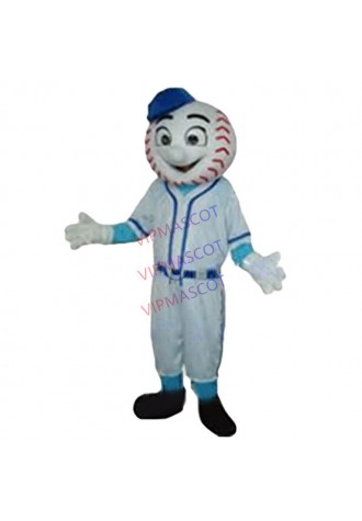 Mr Met Baseball mascot costume adult Sport Theme Cartoon Character carnival anime cosply costumes mascotte fancy dress kits 2016