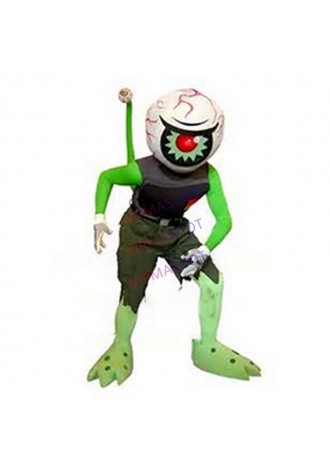 Factory Custom Diving Alien Eye Ball Mascot Costume Adult Cartoon Character Eyes Theme Anime Cosply Carnival Mascotte Fancy 1842
