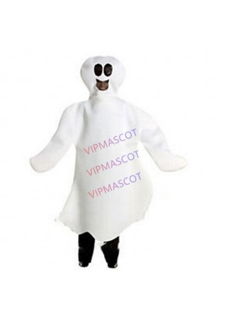 funny halloween white ghost mascot costume cheap free ship cartoon ghost theme anime cosplay costumes carnival fancy dress 2557
