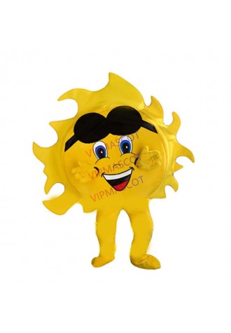 custom sunny sun mascot costume adult size summer golden sunshine sunlight theme anime cosplay costumes carnival fancy 2960