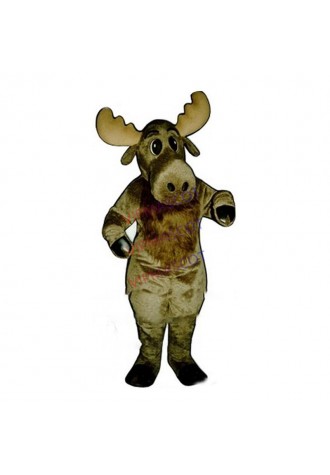 Moose mascot costume newly wholesale adult size cartoon xmas moose theme anime cosplay costumes carnival fancy dress 2737