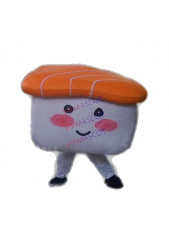 Factory Wholesale Hot Sale sushi Mascot Costume Adult Cartoon Japanese Cate Food Theme Sushi Mascotte Fancy Dress Suits 1857