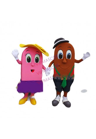 1 piece Summer Seaside Ice cream ICECREAM Mascot Costume Adult Cartoon Character Ice forzen sucker Carnival Mascotte Fancy1890