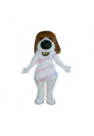 white dog mascot costume wholesale hot sale popular cartoon dog theme anime cosplay costumes carnival fancy dress kits 2794