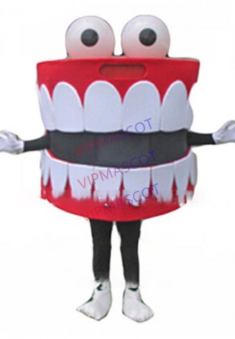 teeth mascot costume hot sale cartoon mouth tooth dental health theme anime cosplay costume carnival fancy dress kits 2834