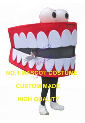 teeth mascot costume hot sale cartoon mouth tooth dental health theme anime cosplay costume carnival fancy dress kits 2834